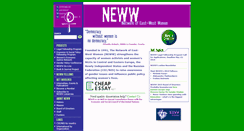 Desktop Screenshot of neww.org